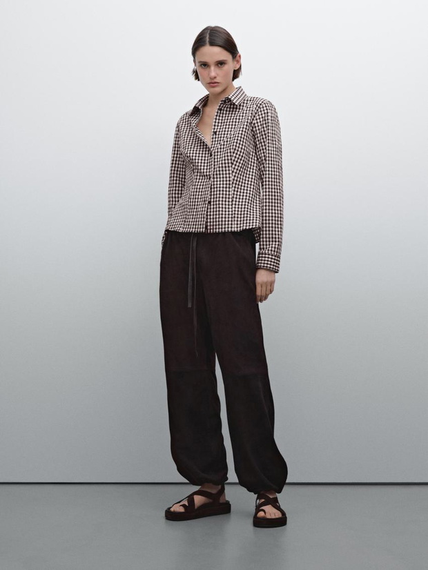 Massimo Dutti wyprzedaż, koszula w kratkę Vichy