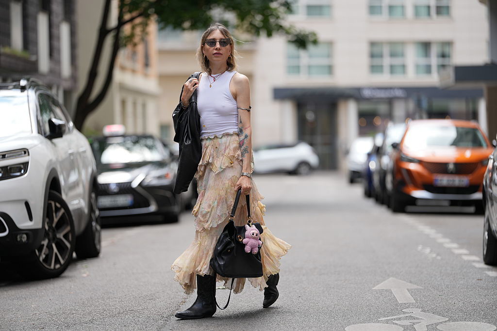 spódnica boho-chic
