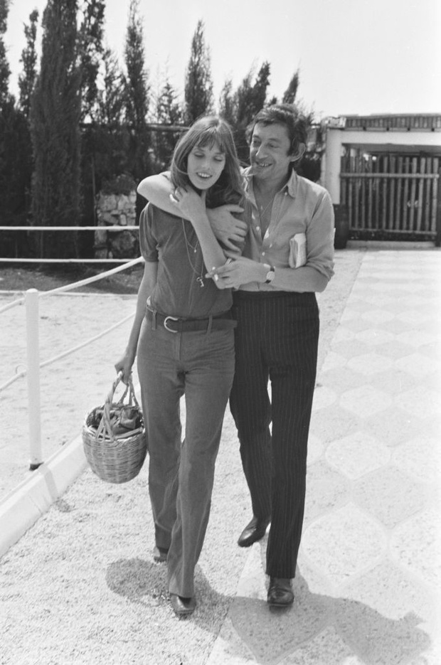 Jane Birkin i Serge Gainsbourg in 1970.