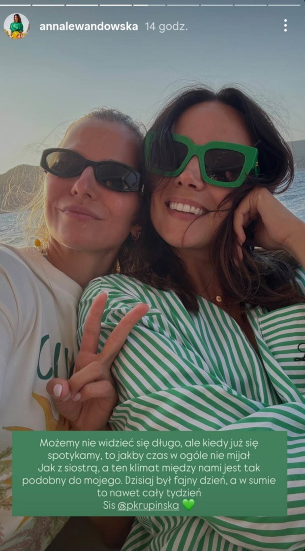 Paulina Krupińska w soczystej zieleni na lato