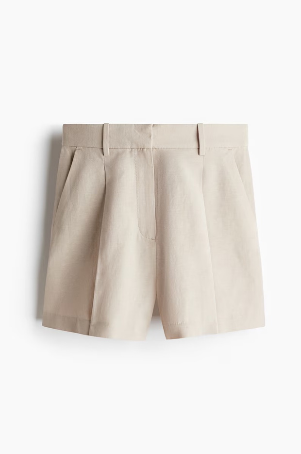 H&amp;M lniane szorty