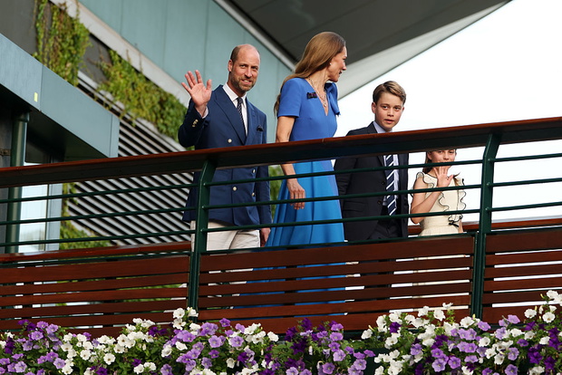 Księżna Kate z rodziną na finale mężczyzn Wimbledonu 2025