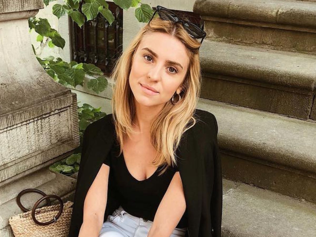 Kasia Tusk w lekkim swetrze
