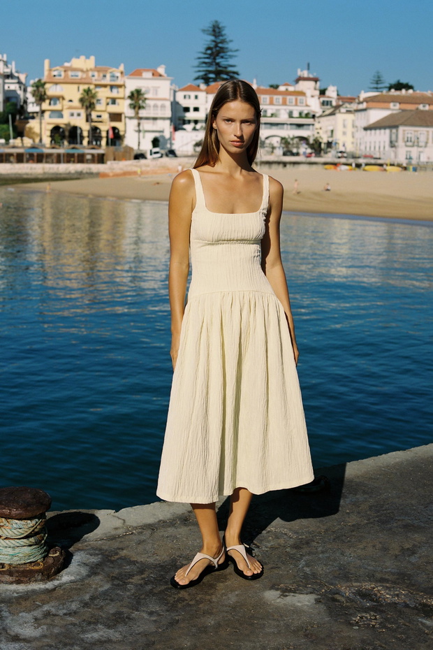 milkmaid dress zara