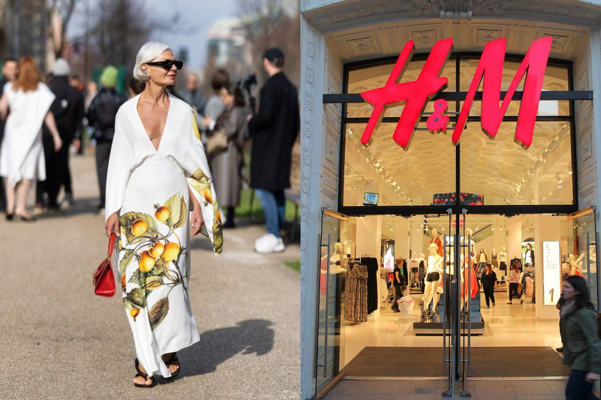 Wiskozowa sukienka ze wzorem „limoni di Amalfi” z H&M