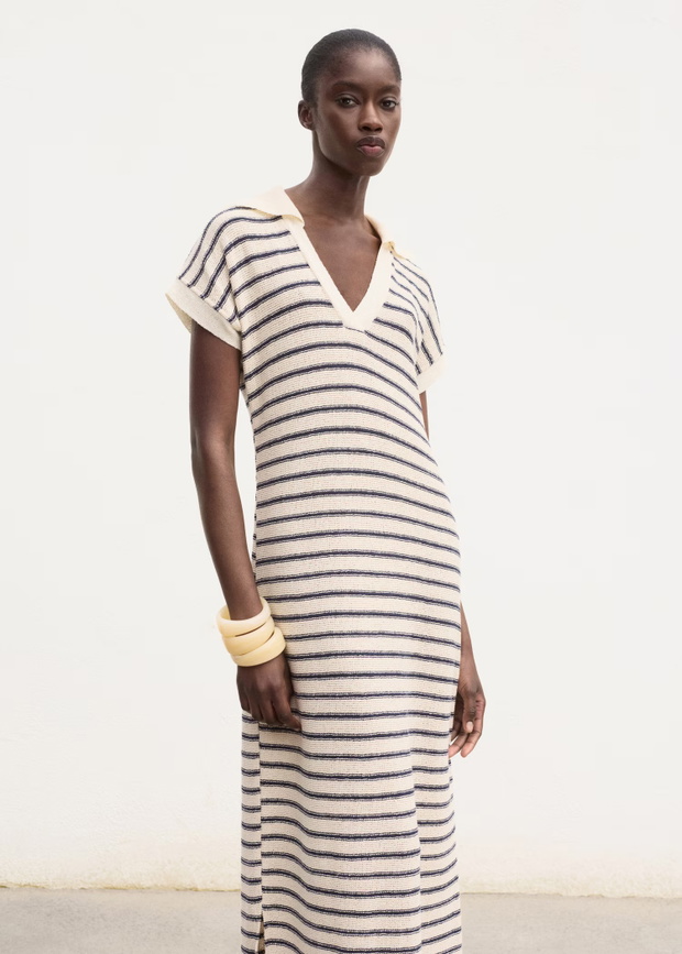 Striped shirt dress: must-have na lato 2025 w stylu Paryżanek
