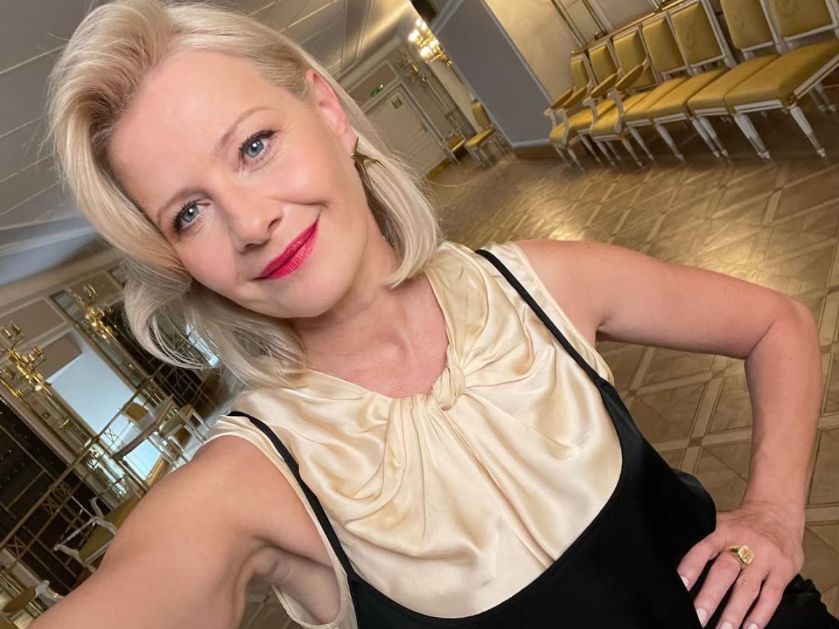 Małgorzata Kożuchowska w stylizacji idealnej dla kobiet 50+