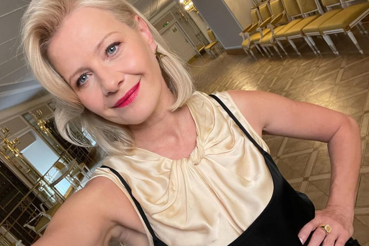 Małgorzata Kożuchowska w stylizacji idealnej dla kobiet 50+