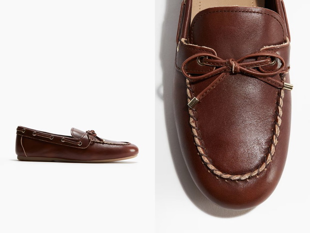 Żeglarskie buty - mokasyny H&M