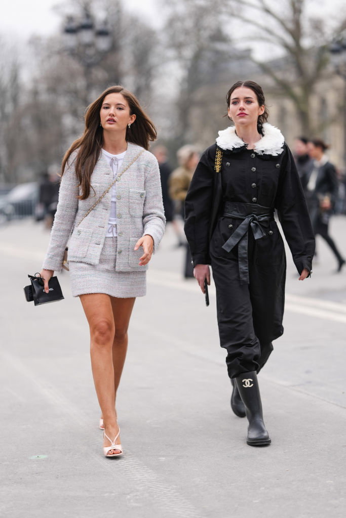 Street Style - Paris Fashion Week - Womenswear Fall/Winter 2025/2026 - Day Nine