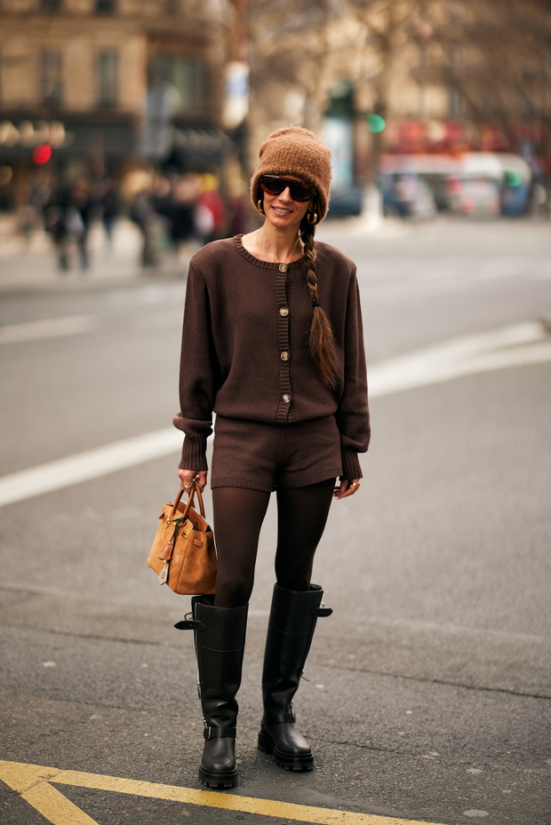Espresso sweater- brązowy sweter