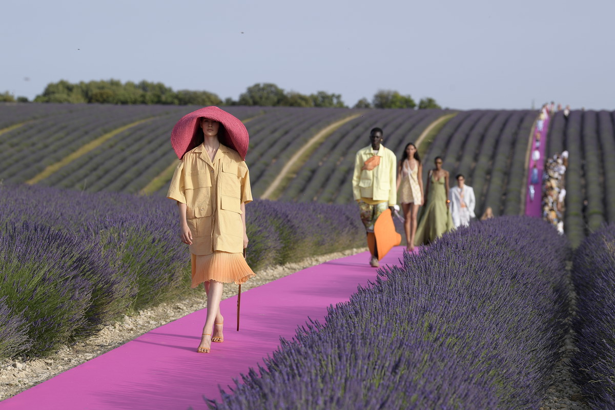 Jacquemus co-ed show, Runway, Spring Summer 2020, Provence, France - 24 Jun 2019