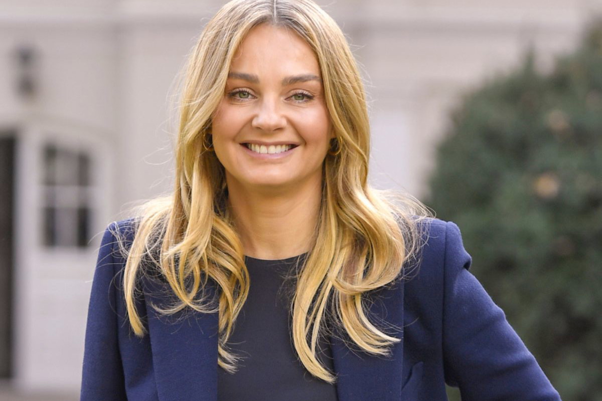 Małgorzata Socha w jeansach na jesień