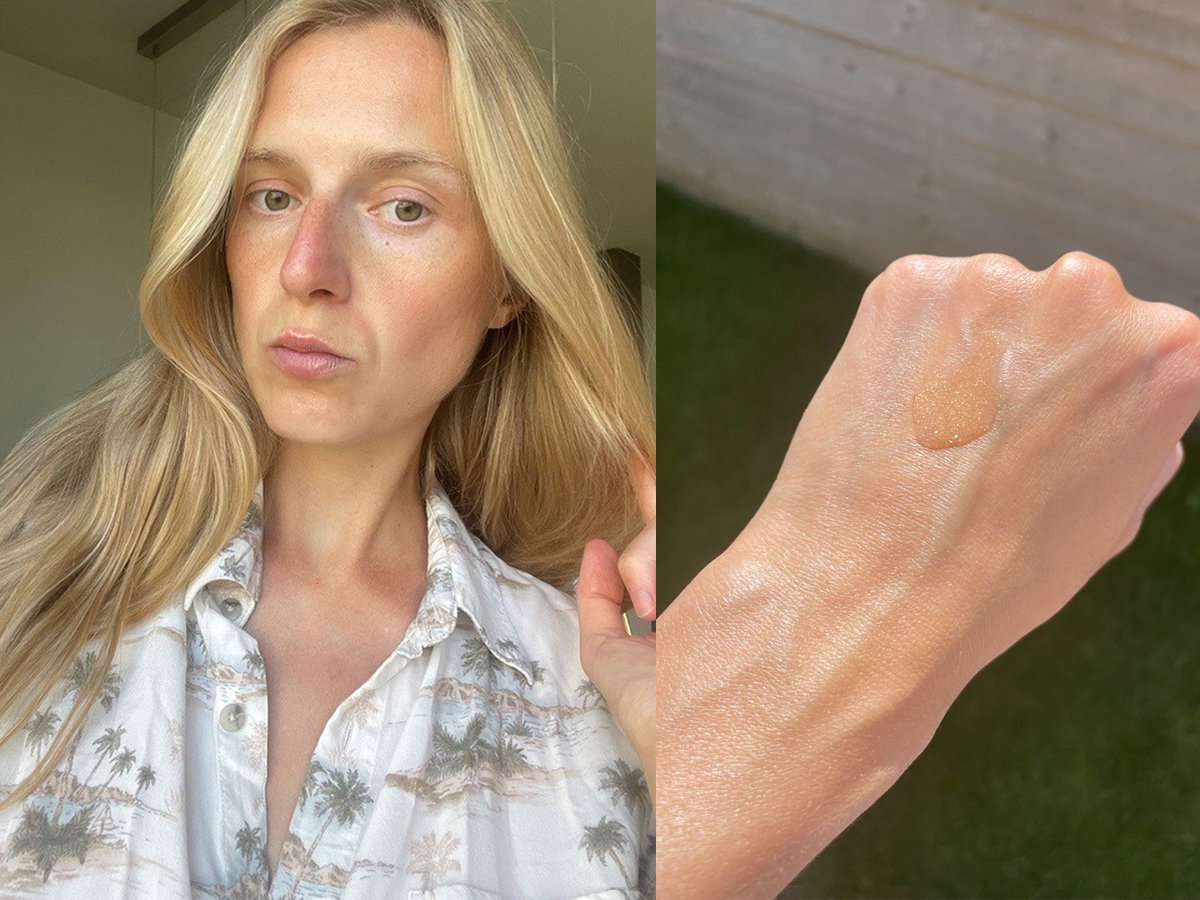 Zużywam już 3. słoiczek. To mój ulubiony krem rozświetlający, zastąpił mi krem BB. Twarz zyskała "sparkle face effect"