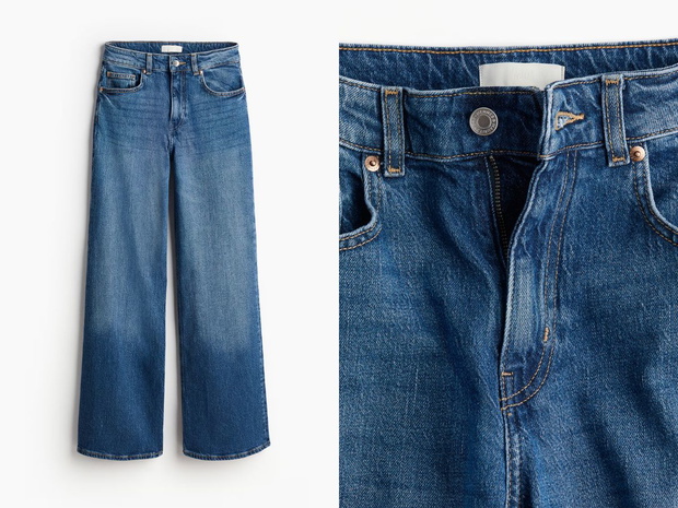 Jeansy "vintage blue"
