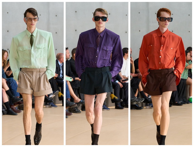 kolaż/Saint Laurent SS26