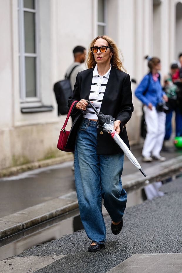 Petite wide-leg jeans: idealne spodnie dla niskich