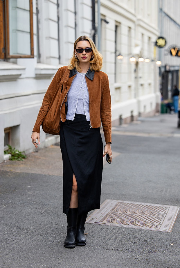 Suede jacket – kurtka jesieni 2025 zamiast klasycznego trencza