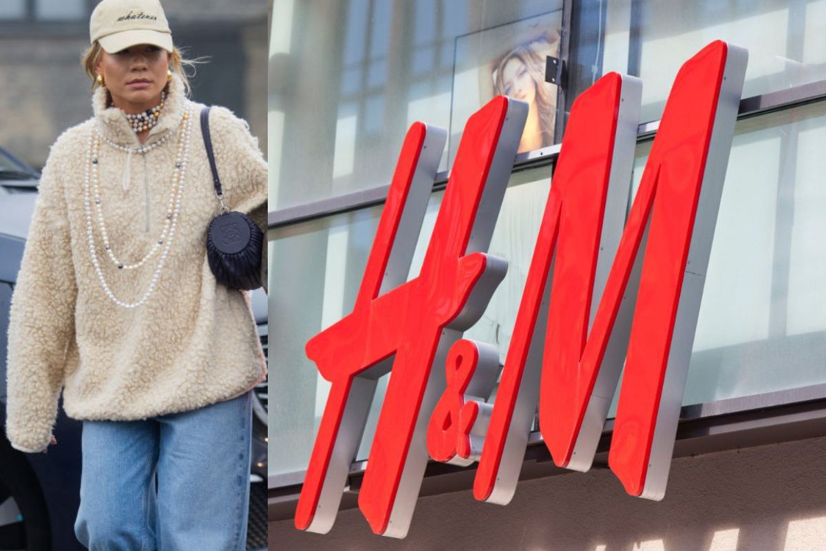 Viralowa kurtka z misia H&M