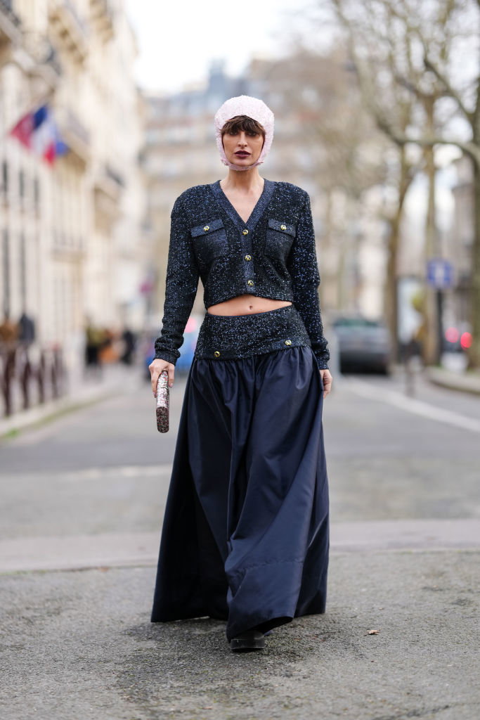 Street Style - Paris Fashion Week - Womenswear Fall/Winter 2025/2026 - Day Eight