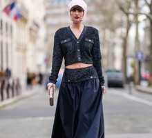 Street Style - Paris Fashion Week - Womenswear Fall/Winter 2025/2026 - Day Eight