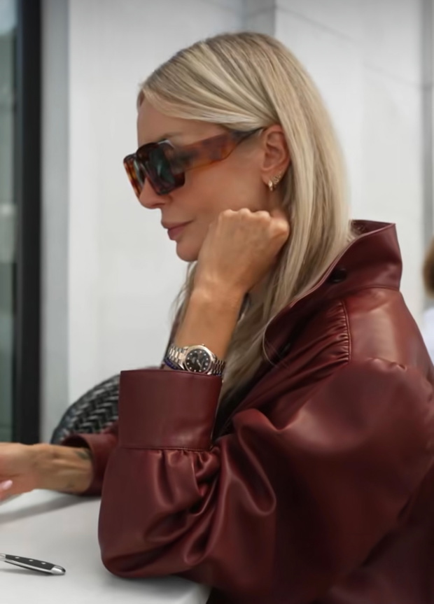 Ramoneska „velvet merlot” – styl Agnieszki Woźniak-Starak