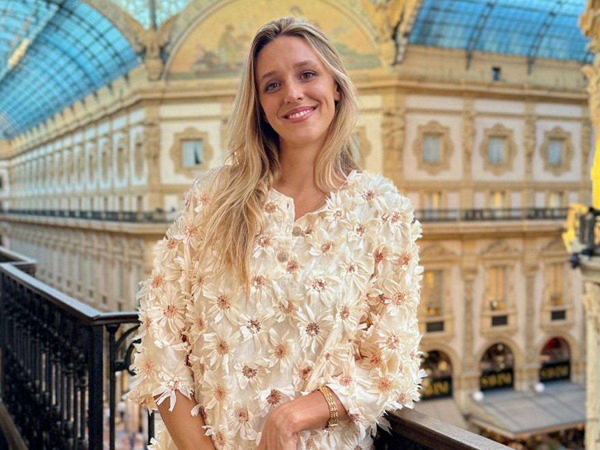 Ola Żebrowska w sukience YASABELONE