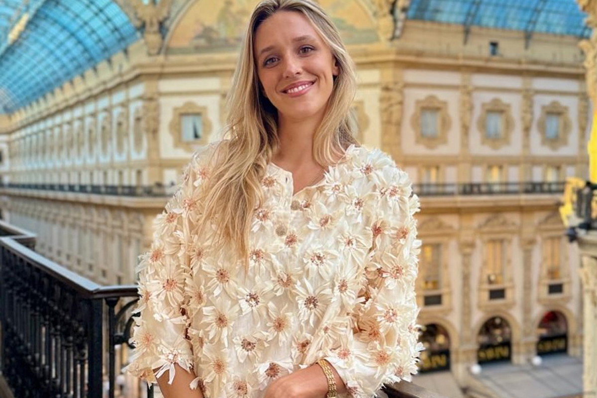 Ola Żebrowska w sukience YASABELONE