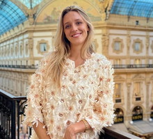Ola Żebrowska w sukience YASABELONE