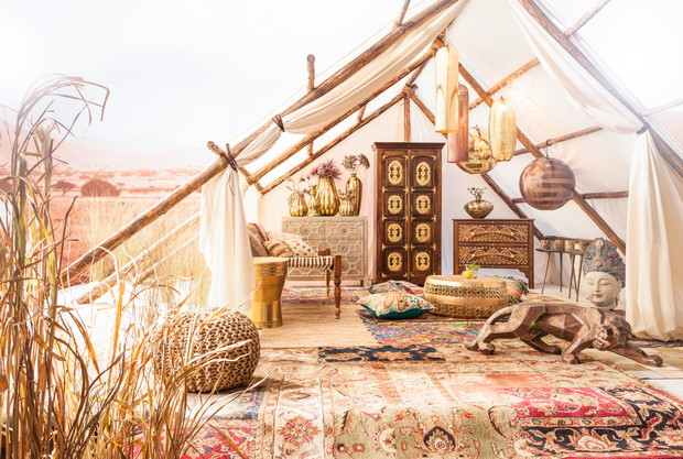 Boho we wnętrzu