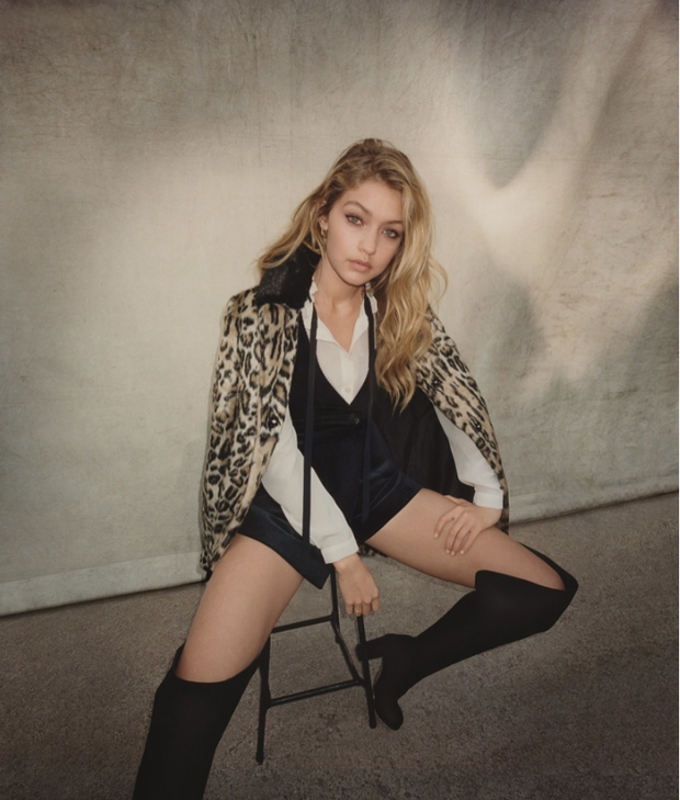 Gigi Hadid w kampanii Topshop jesień-zima 2015/2016 (WIĘCEJ ZDJĘĆ)