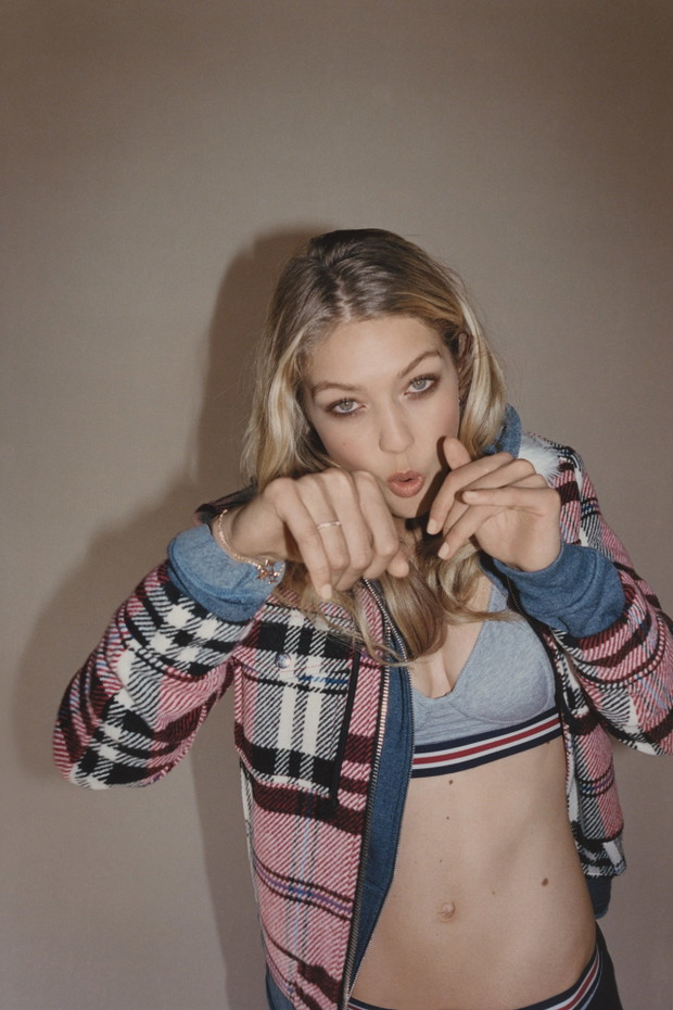 Gigi Hadid w kampanii Topshop jesień-zima 2015/2016 (WIĘCEJ ZDJĘĆ)