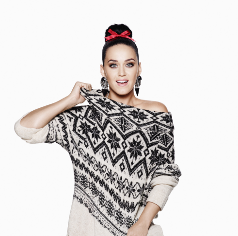 Katy Perry w świątecznej kampanii H&M