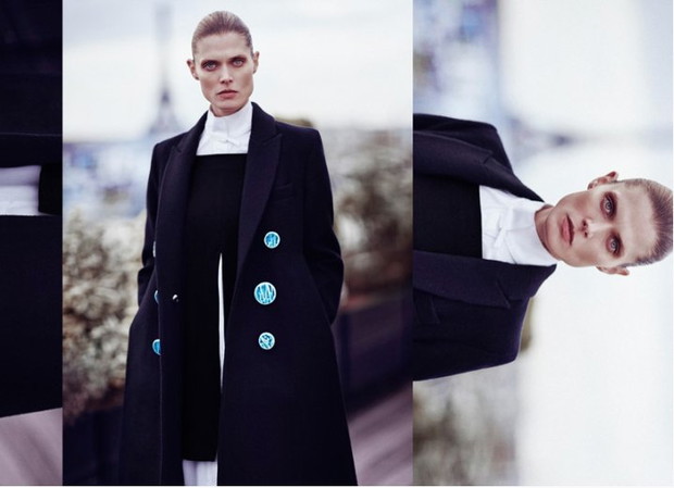 Małgosia Bela w kampanii ELLERY Pre-Fall 2015