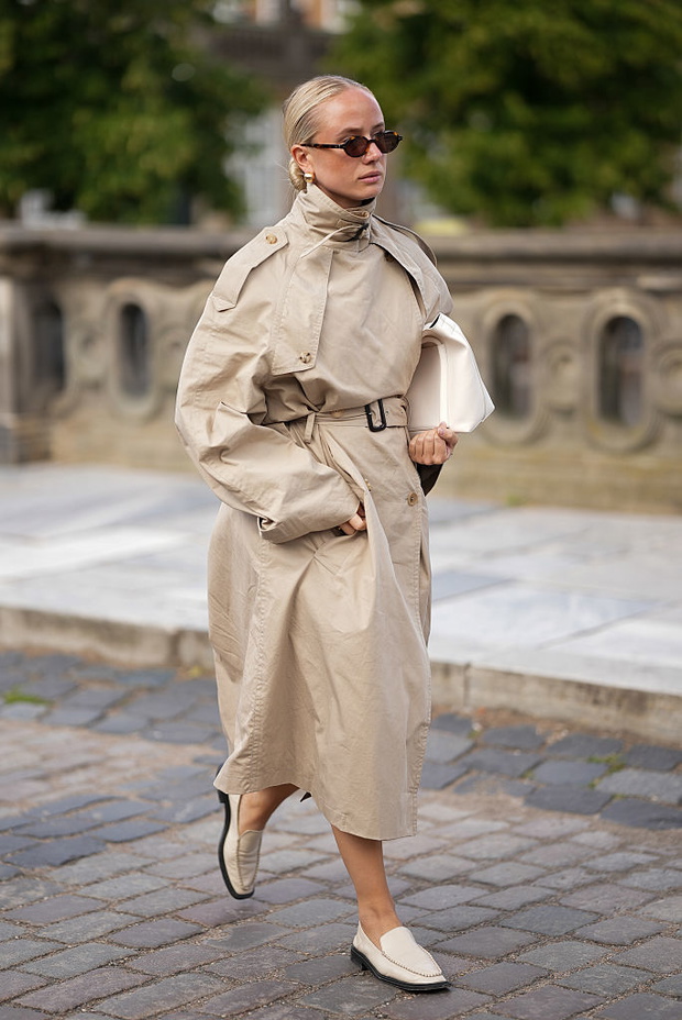Cream Structured trench – ulubiony płaszcz minimalistek 2025