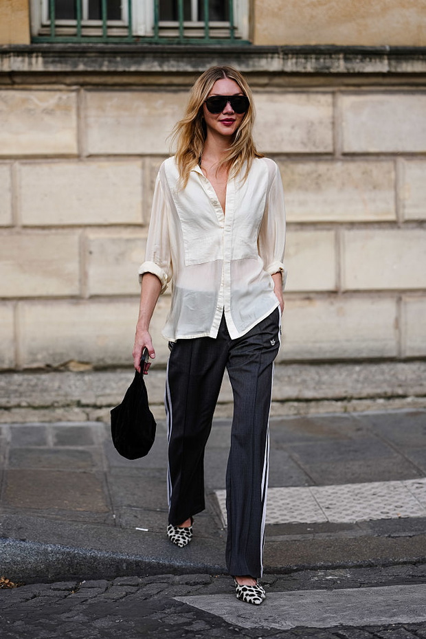 Track pants – retro sporty chic w paryskim stylu 2025