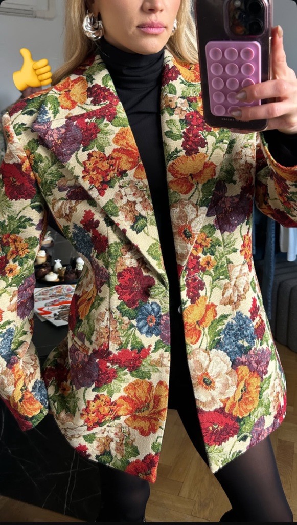 maffashion marynarka o męskim kroju