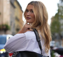 Street Style - Day 3 - Milan Fashion Week - Womenswear Spring/Summer 2026