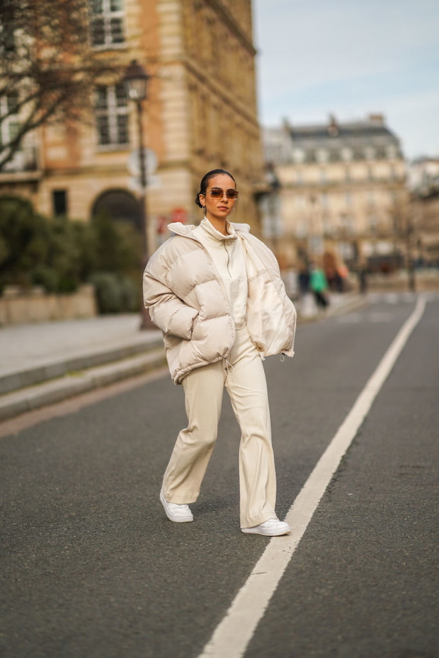 Puchówka „Buttermilk Frost” z H&amp;M – styl The Frankie Shop w wersji budget