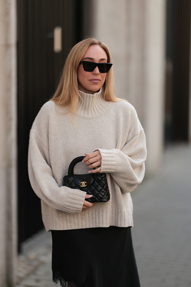 „Vanilla Moher Knit” z H&amp;M – sweter w stylu quiet luxury na zimę 2025