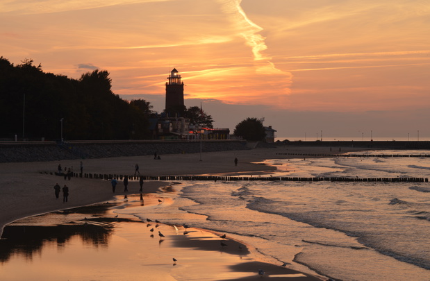 Sandstrand Kolberg Polen