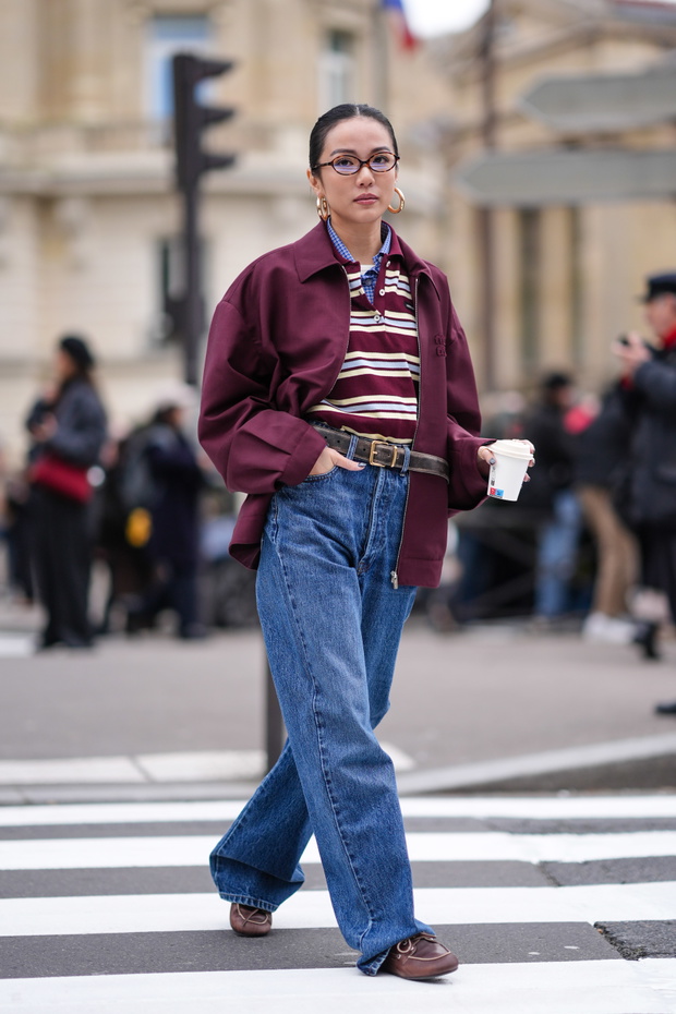 Street Style - Paris Fashion Week - Womenswear Fall/Winter 2024/2025 - Day Nine