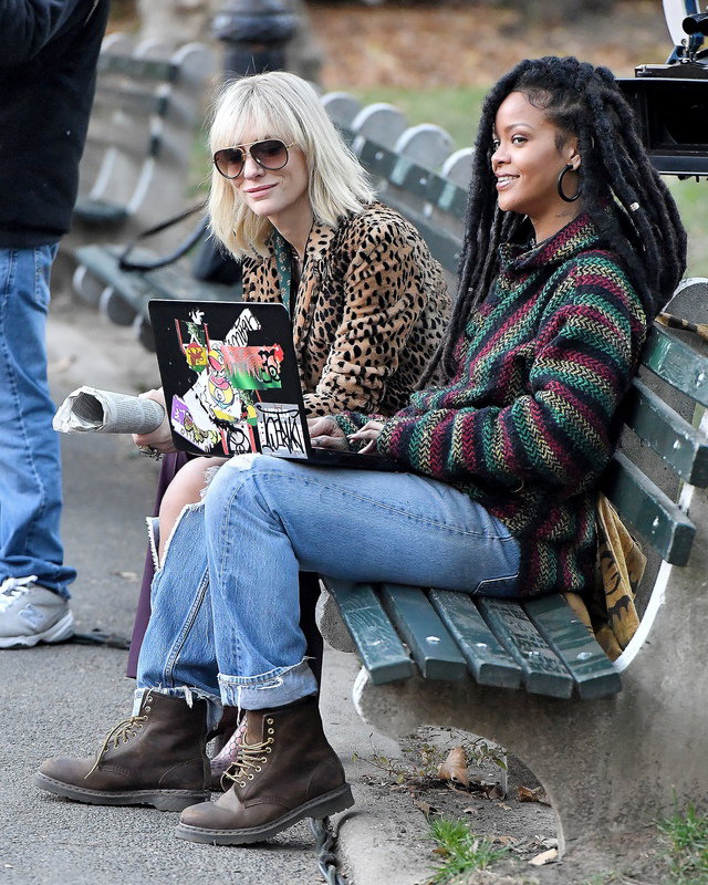 Zdjęcia z planu "Ocean's Eight"