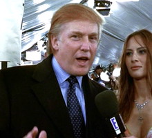 Donald Trump w filmie "Zoolander", fot. screen shot