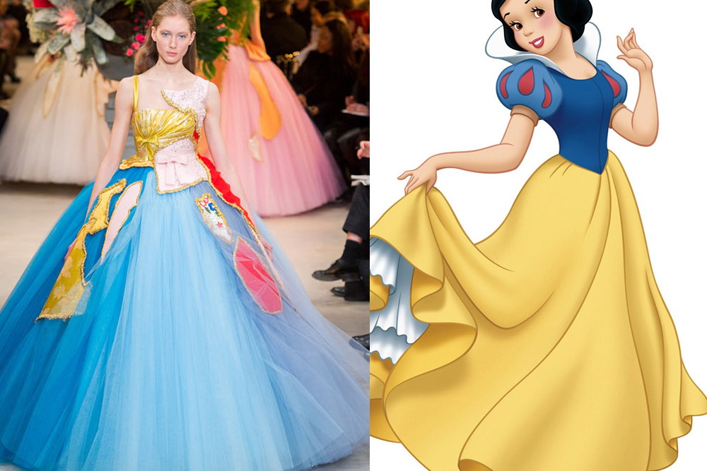 "Królewna Śnieżka"/Viktor & Rolf haute couture wiosna-lato 2017