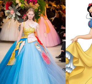 "Królewna Śnieżka"/Viktor & Rolf haute couture wiosna-lato 2017