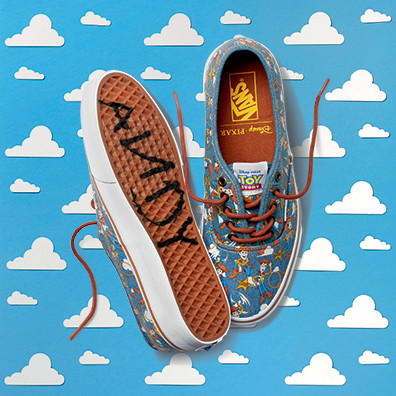 Vans, kolekcja Vans i Toy Story