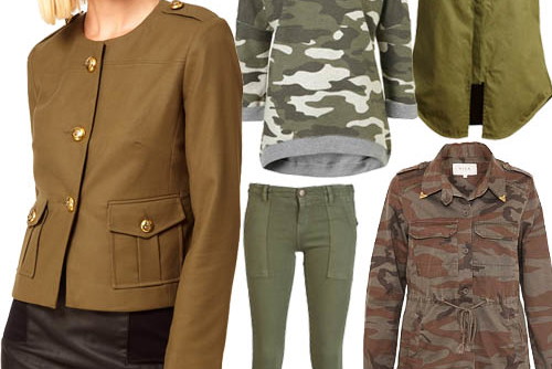 Barwy wojenne, czyli fokus na khaki i moro