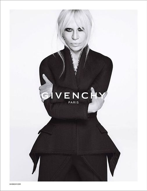 Donatella Versace dla Givenchy