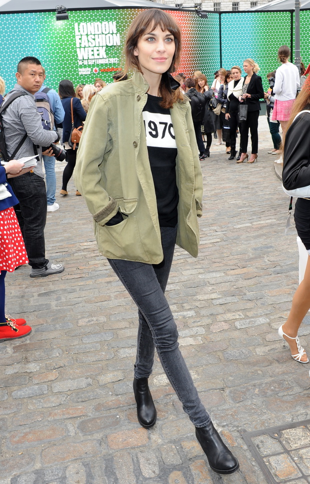 Celebrity Sightings At LFW SS2013 In London - September 18th, 2012
